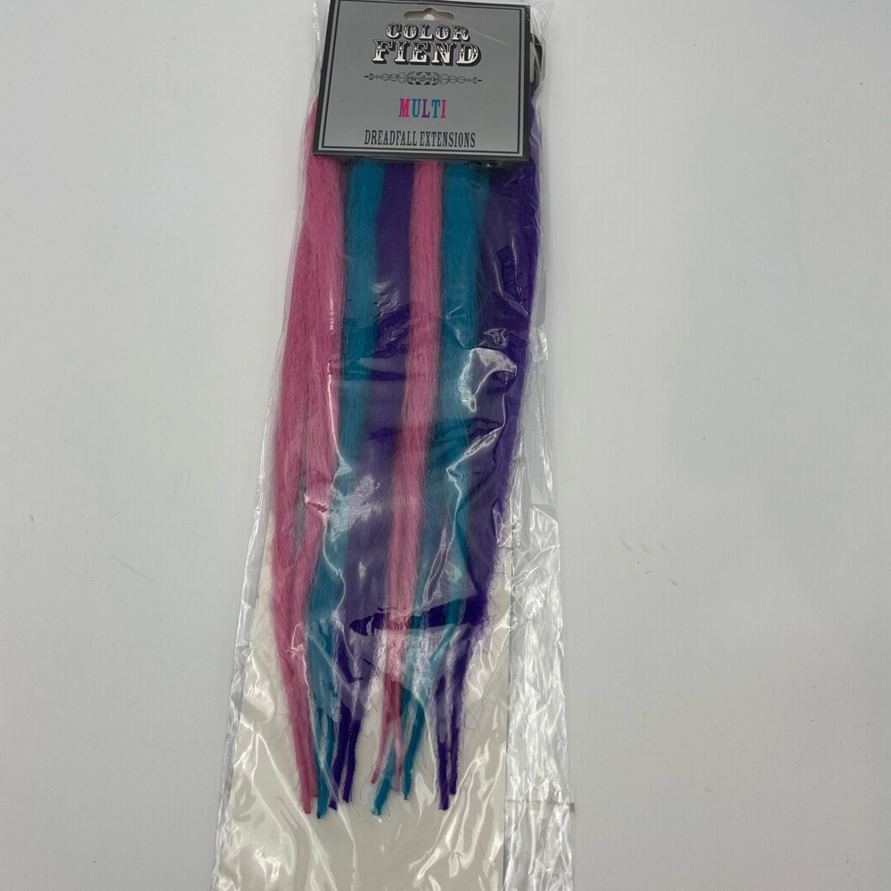 Hot topic Colorfiend dread falls extensions new